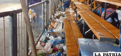 En el recojo de basura se identificó mucho plástico y botellas PET /EMAO