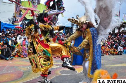 El relato de la diablada de Oruro /  ARCHIVO LA PATRIA