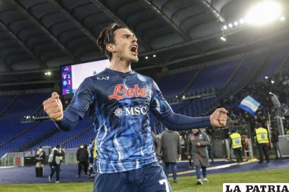 Fabián Ruiz anotó el gol del triunfo para el Napoli en los descuentos /ultimahora.com
