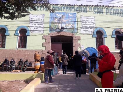 Fachada del penal de San Pedro /LA PATRIA