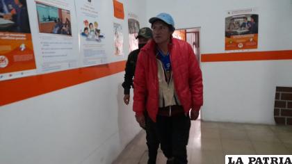 El implicado en instalaciones del Ministerio Público
 /LA PATRIA
