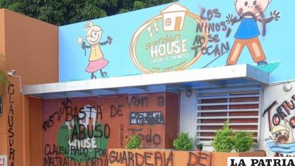 Frontis de la guardería ??Garden House? /EL DIARIO