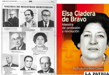 La maestra orureña fue exiliada a Suiza
