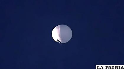El supuesto globo espía chino /AP