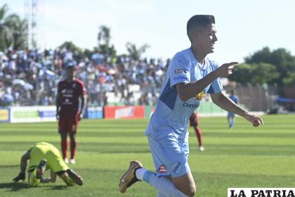 Ramiro Vaca anotó el segundo de Bolívar /APG