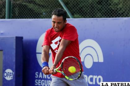 Buena labor de Hugo Dellien en el torneo que se disputa en Córdoba /Hugo Dellien