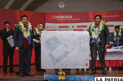 Entrega de planimetría aprobada a Urbanización Nueva Esperanza Patico /GAMO