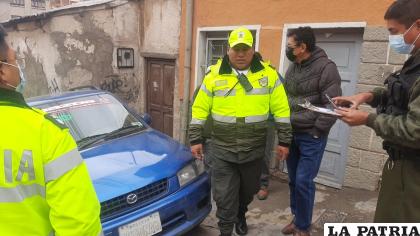 Tránsito investiga el accidente de la calle Caro /LA PATRIA
