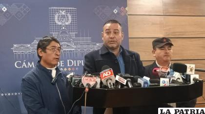 El diputado del MAS, Anyelo Céspedes /LA PATRIA