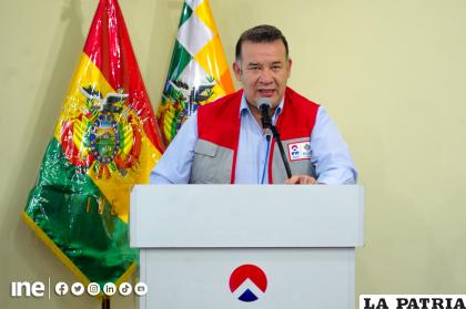 El director General del INE, Humberto Arandia /INE