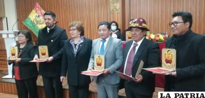 Se reconoció el aporte de las personalidades e instituciones /Cortesía 