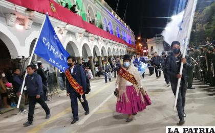 Caracollo presente para celebrar el 10 de febrero
