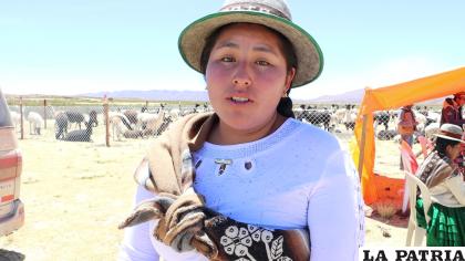 ??Pro-Camélidos es un Programa que apoya a las Mujeres y Jóvenes en los emprendimientos productivos, agradecemos al Gobierno por su apoyo. Con estos corrales móviles podremos proteger a nuestro ganado de los depredadores y recuperar nuestras praderas?
Dania Peñaloza 
Beneficiaria de Ayllu Lerco
Municipio de Choquecota