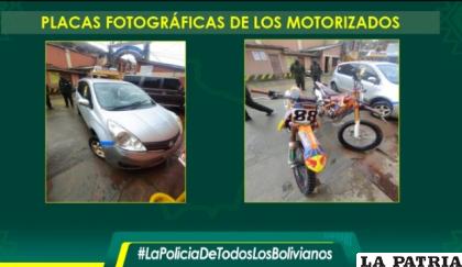 Los motorizados fueron secuestrados, entre ellos dos motos de competencia /LA PATRIA