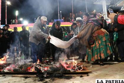 Los rituales anteceden el XXI Festival de Bandas /Cortesía  