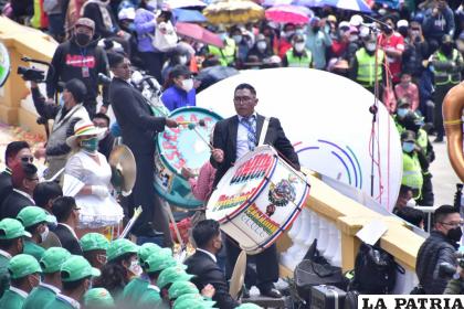 Los bronces muestran su habilidad durante el festival /Archivo LA PATRIA