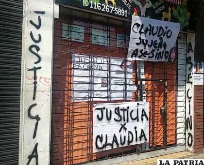 Marcha y pedido de justicia por la muerte de Patricia /Captura de video Bolivia al Aire Tv