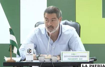 Matkovic agradeció el apoyo /RRSS