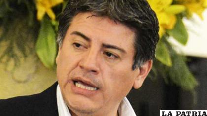 Justiniano fue ministro de la Presidencia durante el Gobierno de Añez /Archivo ABI