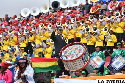 El ímpetu de miles de músicos se unió en un mismo escenario