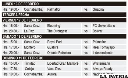 PR?XIMOS PARTIDOS