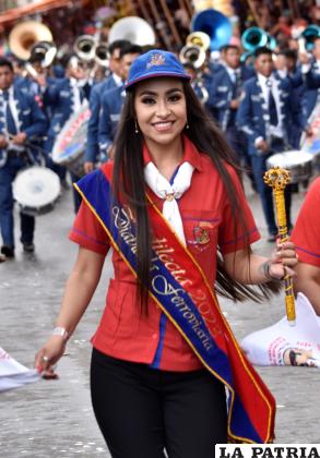 La hermosa predilecta de la Diablada Ferroviaria