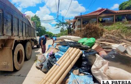 Operativo de limpieza llegó a varias zonas en Santa Cruz /Alcaldía SCZ