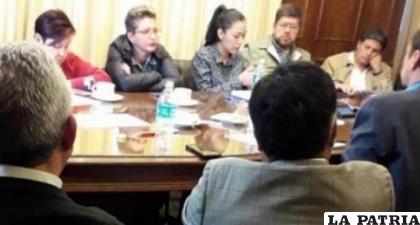La reunión que se realizó el 2019 en la UCB /Archivo