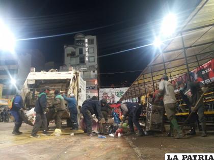 Cerca de 50 toneladas de basura se generaron el fin de semana /EMAO

