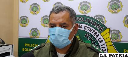 El coronel Robles informó que la causa se inició por violencia familiar /LA PATRIA
