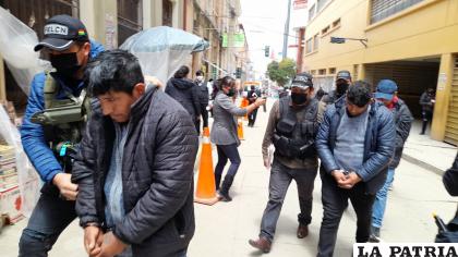 Los tres ??tragones? llevaban aproximadamente 120 cápsulas con droga /LA PATRIA