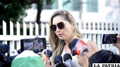 La exdirectora del Jardín Botánico, Andrea Forfori /APG