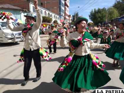 La música es parte de la fiesta andina
