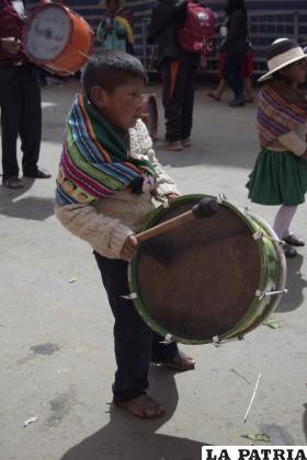 Los niños también son parte de la Anata 
