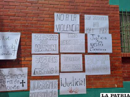 Pedido de justicia por el asesinato del adolescente /Canal 2 Minero