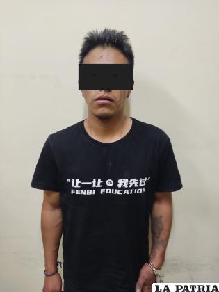 El agresor fue enviado al penal de San Pedro
 /Policía