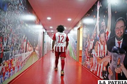 Marcelo decidió dejar el Olympiacos equipo en el cual jugó solo cinco meses /fichajes.net