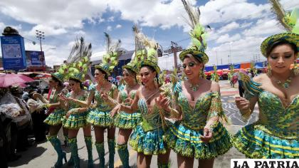 La Chascañawi en el Carnaval de Oruro /LA PATRIA