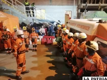 Grupo Voluntario de Salvamento SAR Bolivia-Oruro /LA PATRIA
