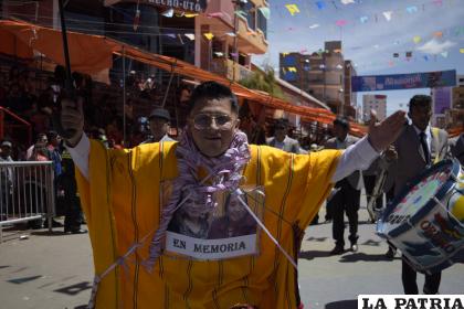 Algunos devotos dedicaron su recorrido a quienes se fueron al cielo