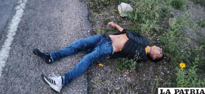 La víctima no fue identificada por Tránsito /Cortesía
