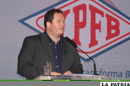 El presidente de YPFB, Armín Dorgathen. / ABI