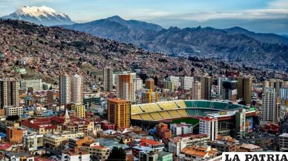 La ciudad de La Paz /Archivo Cideu