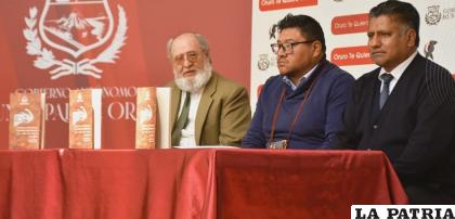 Acto de presentación del libro de Jorge Vargas Luza /SMC- GAMO 
