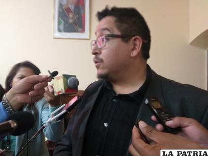 Secretario de Asuntos Jurídicos, Vladimir Oquendo /LA PATRIA

