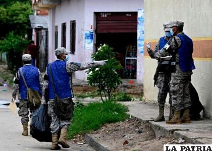 Se trata de la cuarta minga en el municipio cruceño /Archivo APG