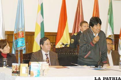 El Presidente ofreció financiamiento para incrementar la producción de quinua orgánica en el departamento