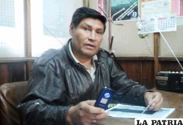 El Secretario de Seguridad Social de la Fstmb, Félix Loredo