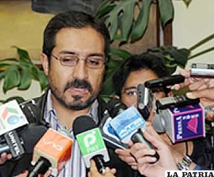 Diputado por la bancada de Unidad Nacional (UN), Jaime Navarro