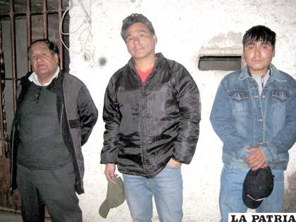 Tres presuntos antisociales peruanos